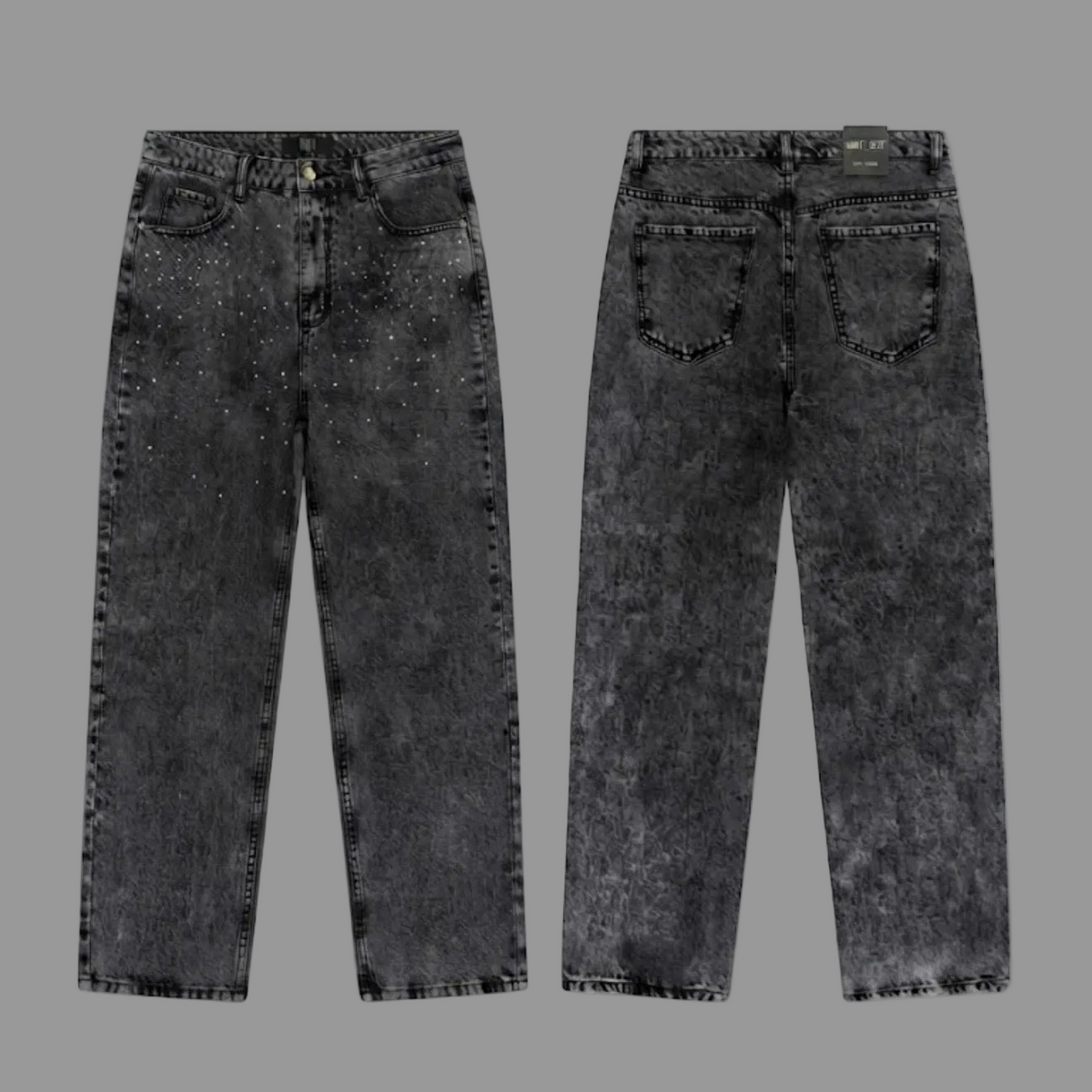 Jeans uomo con Strass