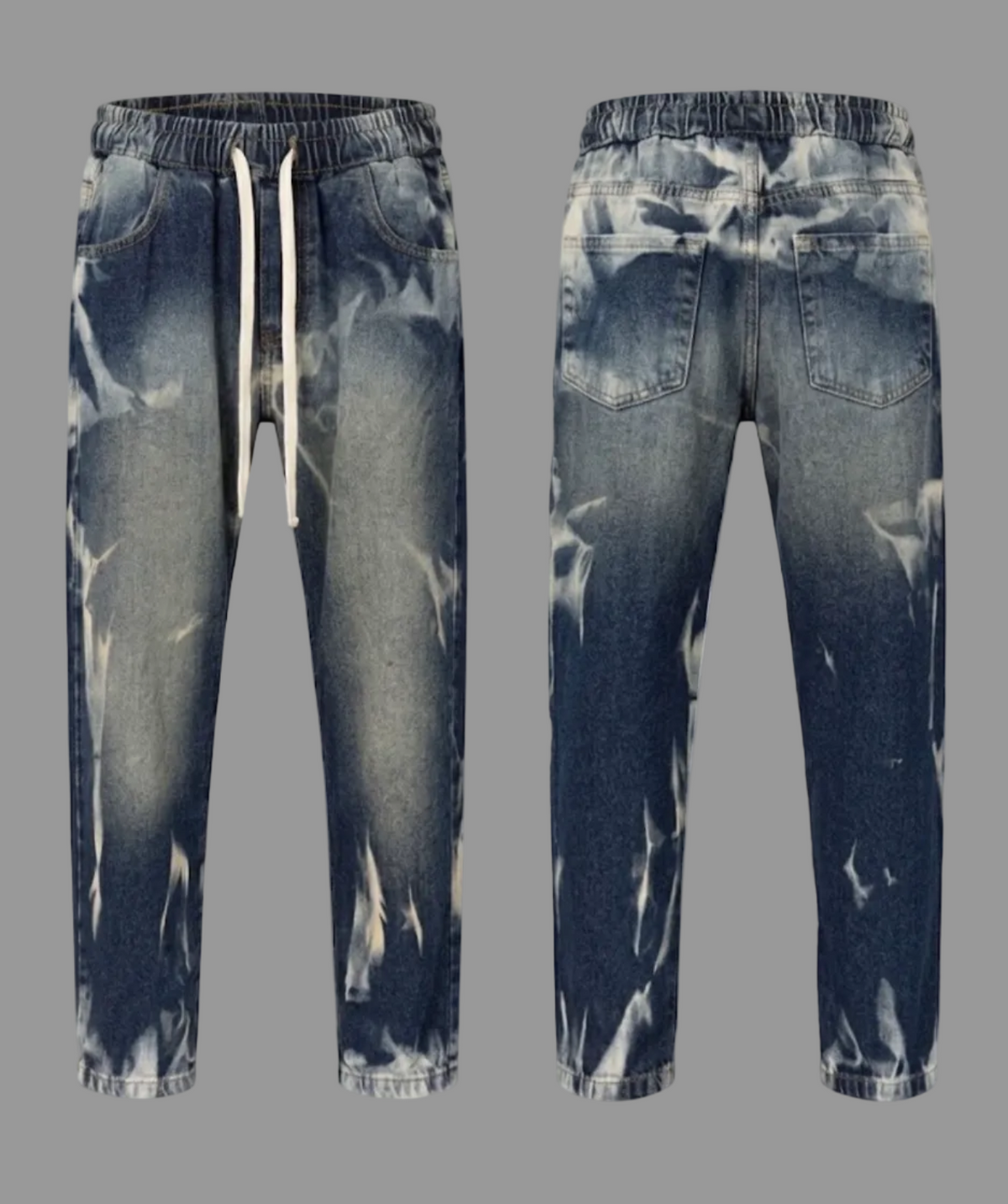 Pantalaccio bambino con ritocchi in bianco