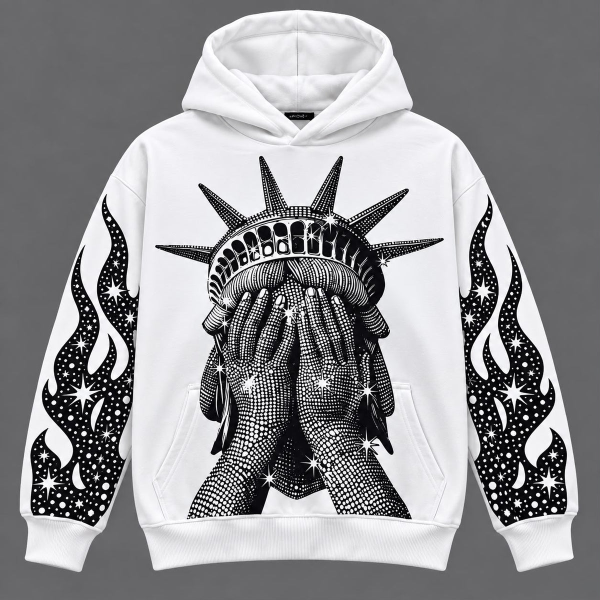 Felpa bambino con cappuccio – Grafica Statue of Liberty