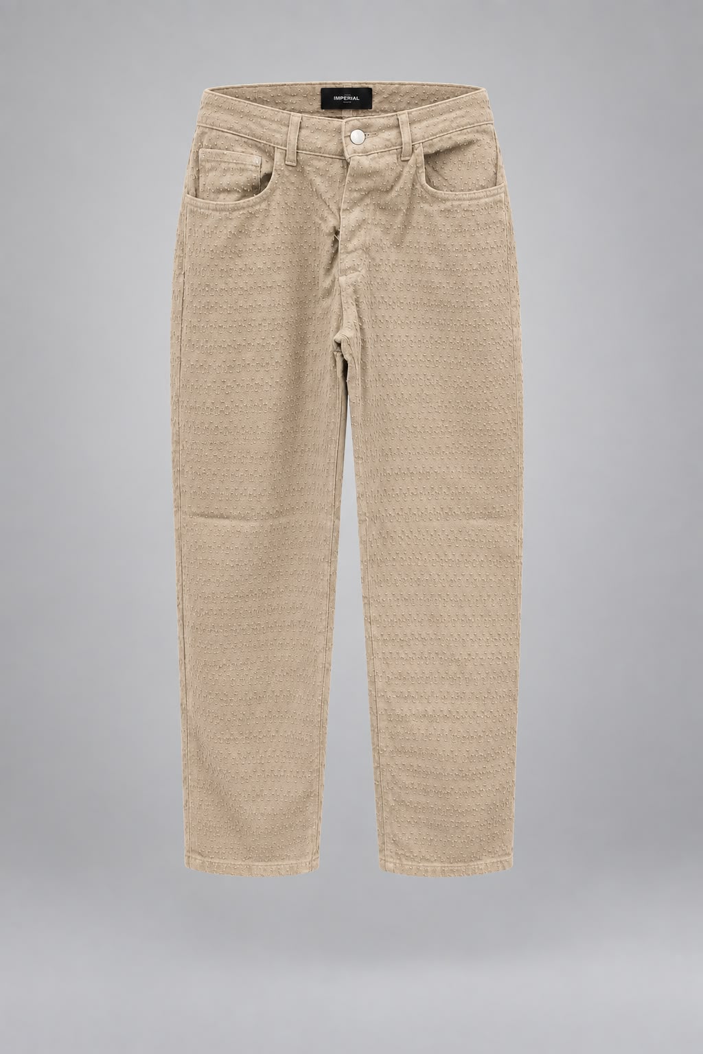 Jeans effetto punterellato