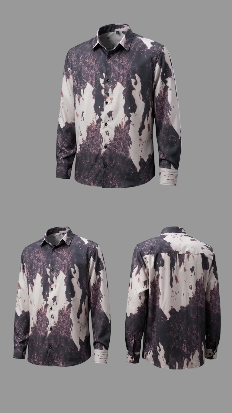 Camicia UOMO fantasia Artik in Viscosa
