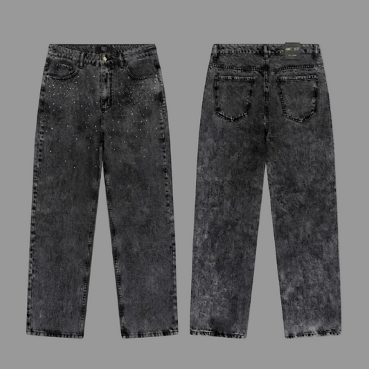 Jeans uomo con Strass