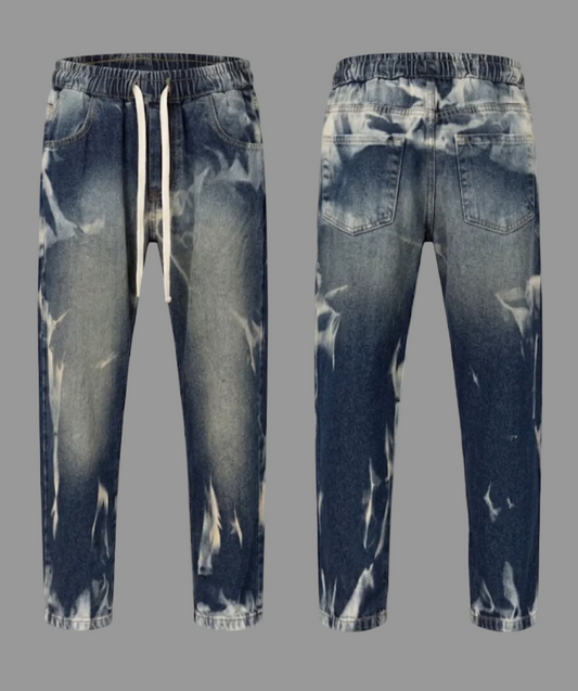 Pantalaccio bambino con ritocchi in bianco