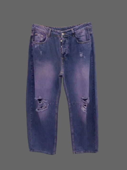 Jeans balloon viola