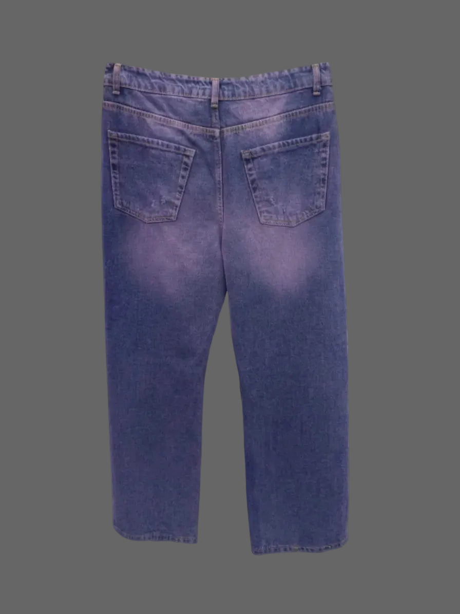Jeans balloon viola
