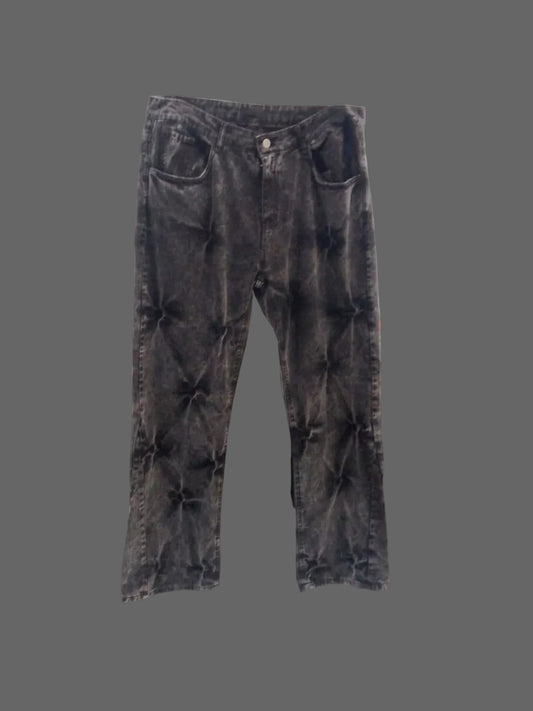 Jeans effetto marmo