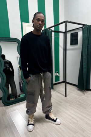 Maglioncino con stampa posteriore