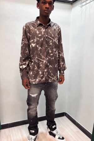 Camicia Uomo a Fantasia in Viscosa